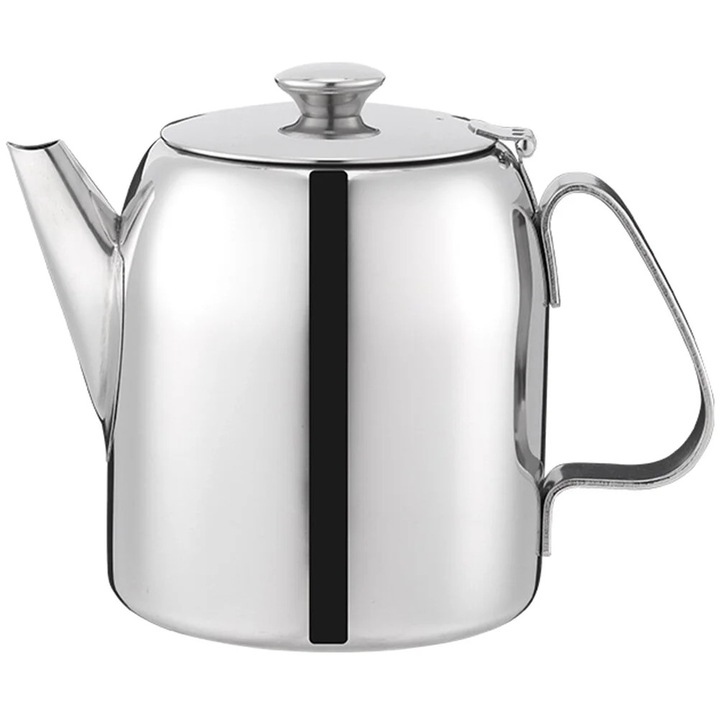 Ceainic inox 20oz argintiu 8.8x8.8x12cm