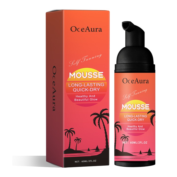 Önbarnító hab, hidratáló testkrém, fekete búza kivonattal, napozás utáni regeneráló, 2 darab