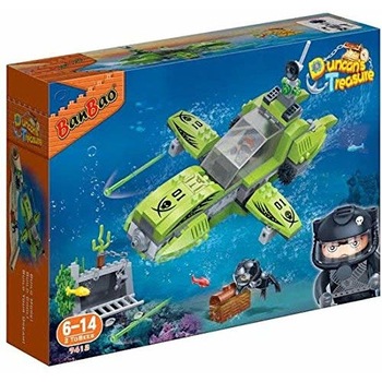 Set de constructie multicolor BanBao 203 piese, Tezaur Duncan Set de constructie multicolor BanBao 203 piese, Tezaur Duncan