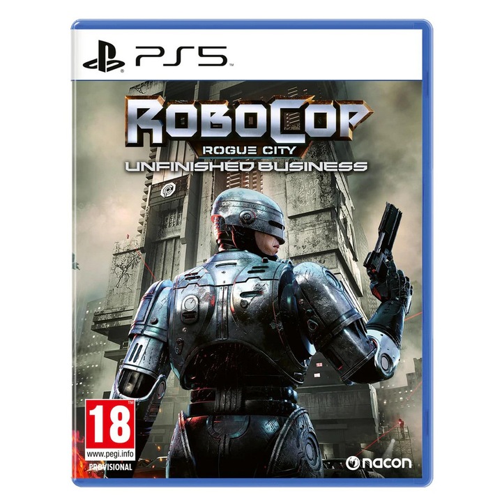 Robocop Rogue City Unfinished Business Playstation 5 Játékszoftver