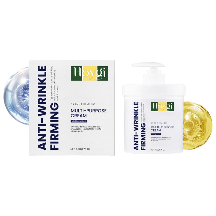 Hoygi arc hidratáló, 2 darab, javítja a bőr rugalmasságát, mélyhidratálást biztosít