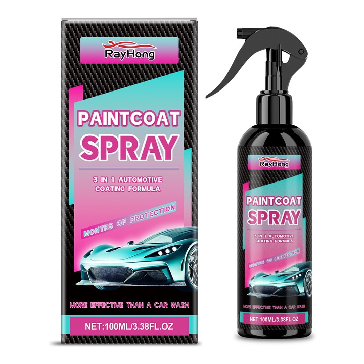 Autós védő spray, 2 darab, Rayhong, 250ml