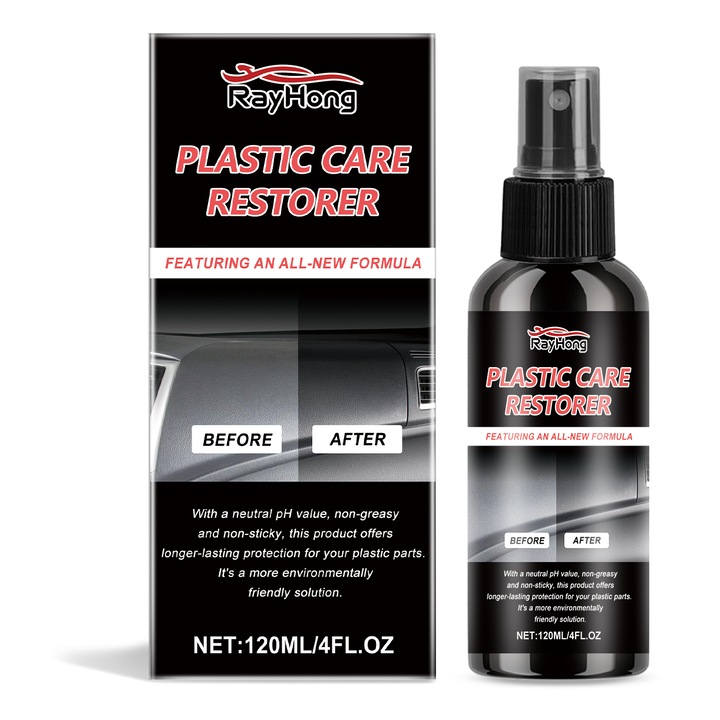 Autó műanyag ápolószer, Rayhong, 2 darabos, védelem, restaurálás, többszínű