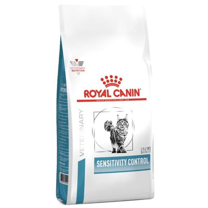 Hrana Royal Canin Sensitivity Control 3,5kg, Dieta pentru pisici, surse proteice selectate, sanatatea pielii, digestie sanatoasa
