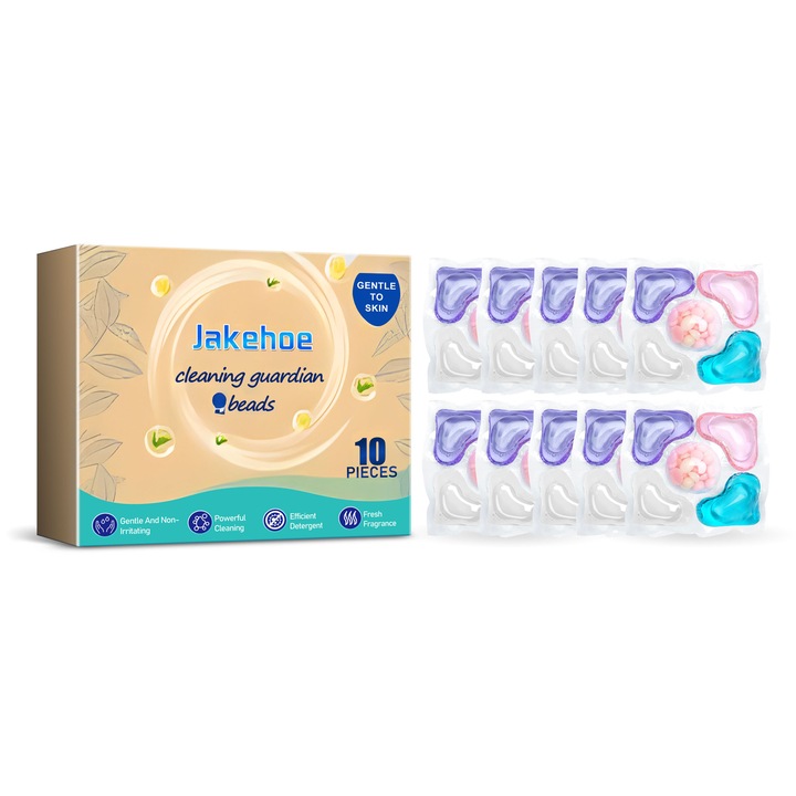 Jakehoe Cleaning Guardian Beads, 5 in 1, curatare fina a petelor de ulei, perle parfumate de lunga durata, 2 buc.