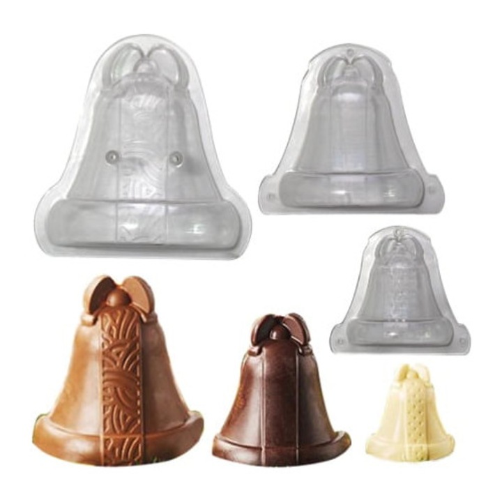 Forma de prajituri Cake Land set 3 buc, poliweglan, 12,5x12cm, 9,1x8,7cm, 6,3x6cm