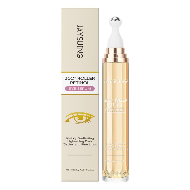 Jaysuing retinol szemkörnyékápoló szérum, 2 db-os készlet, hidratáló, rugalmas