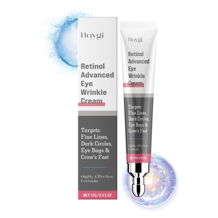 Hoygi retinol szemkörnyékápoló krém, 2 darabos készlet, feszes hidratáló