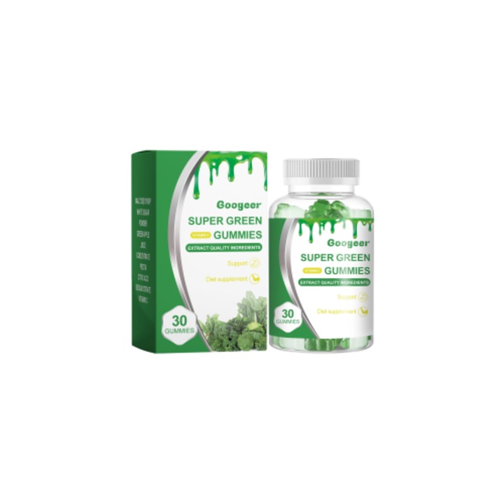 Supliment alimentar, Googeer, aroma fructata, verde