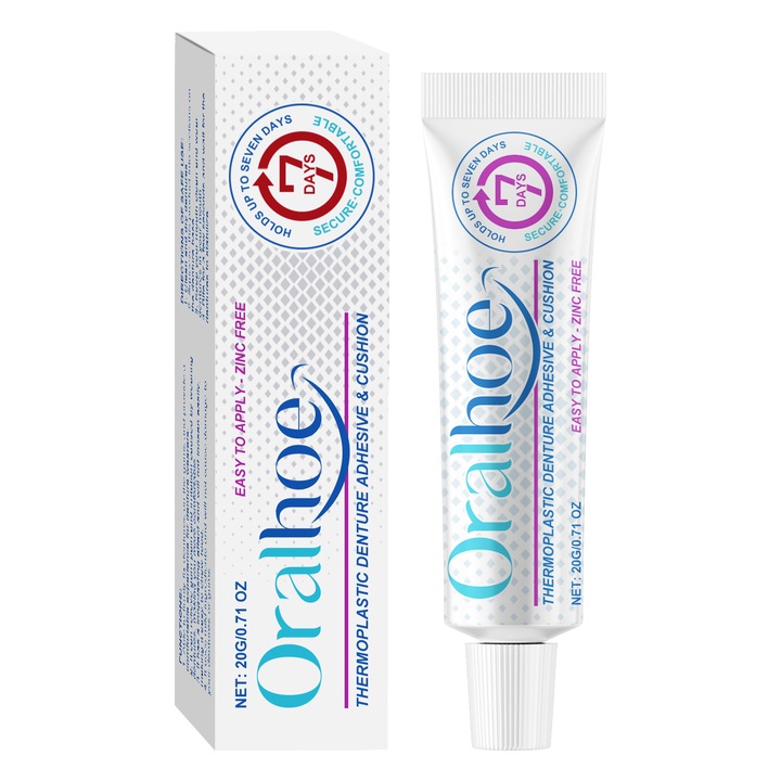 Fogsorragasztó, 2 darab, hőre lágyuló, fokozott kényelem