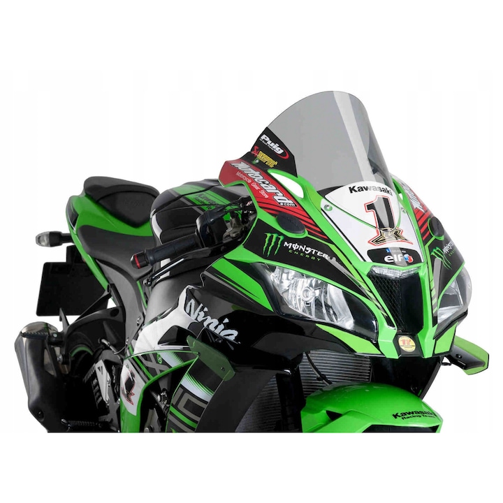 PUIG 9849H опушено предно стъкло за мотоциклет Kawasaki ZX10R