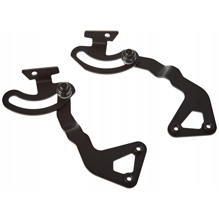 Монтажна скоба 7566N, Puig, черна, 4x17x22см