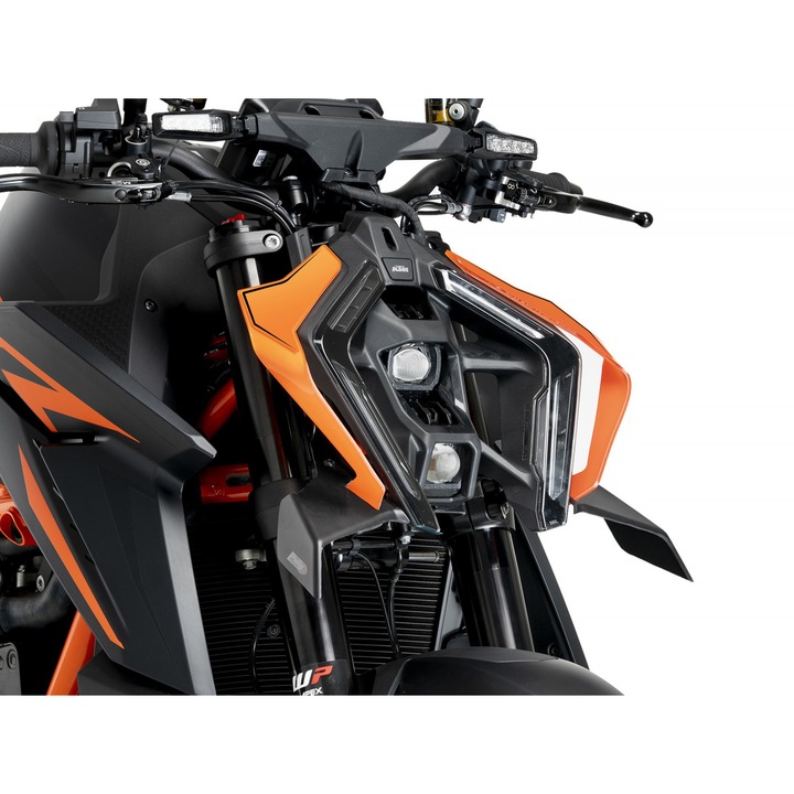 Преден спойлер PUIG 21909J за KTM 1390 Super Adventure, матово черен