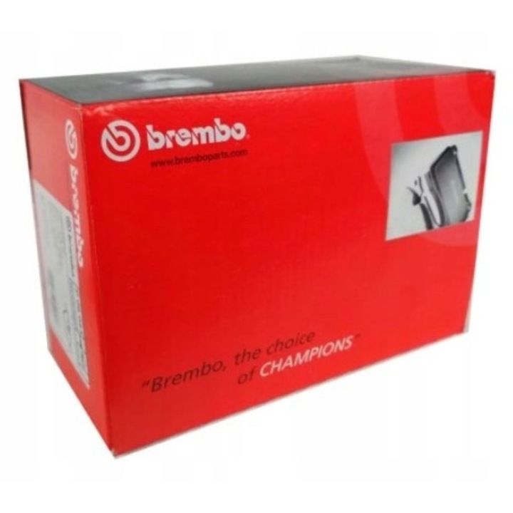 Brembo, 2 db-os fékbetét készlet, fekete