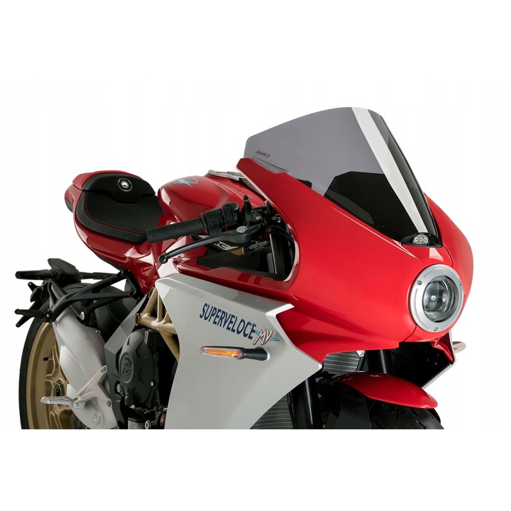 Спортно предно стъкло Puig, акрилно, опушено