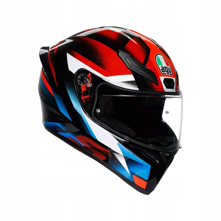 Casca AGV K1 S E2206 - Fastlap Black/red/blue - 2025 XL