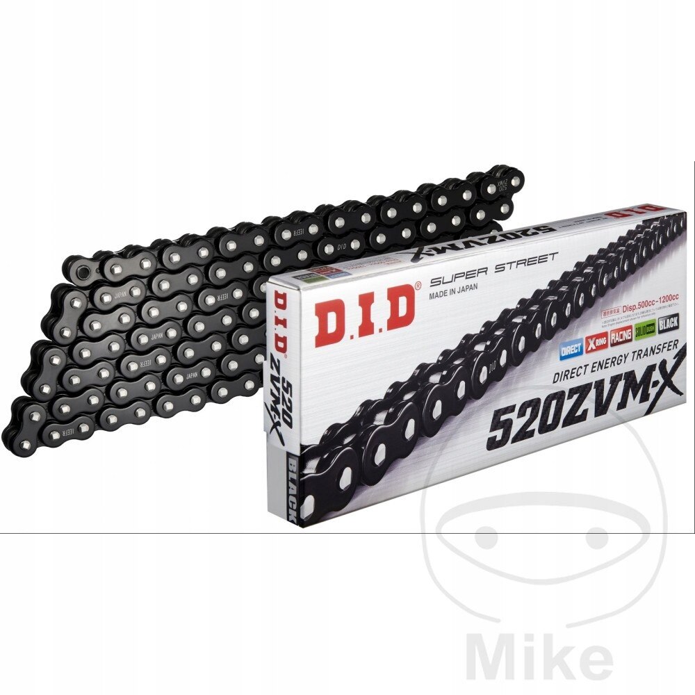 Lant de transmisie DID 520 ZVMX, 112 linkuri, X-Ring, negru