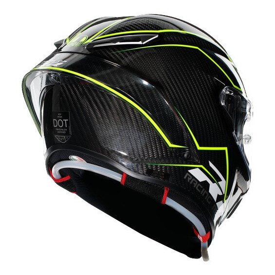 Casca AGV PISTA GP RR, Carbon/Lime, XXL, ventilatie optimizata