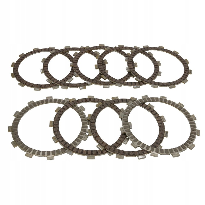 TRW kuplungtárcsa, 142x123x3,5mm, 9 darabos készlet, BMW F 800 GS (08-12) modellhez
