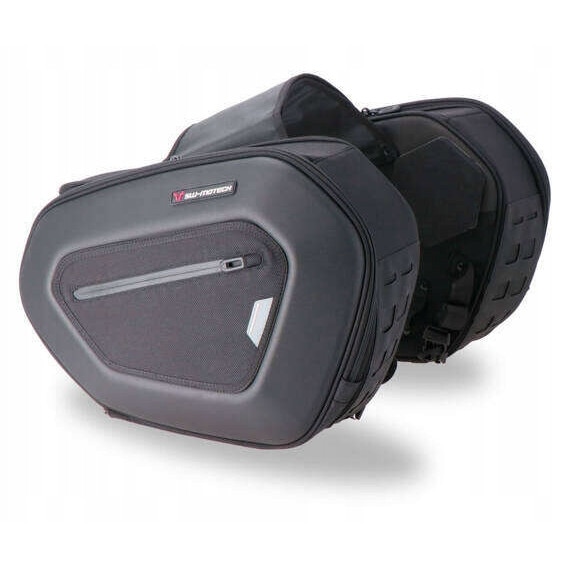 Set genti laterale moto SW-MOTECH Blaze Pro negru 18x32x46cm