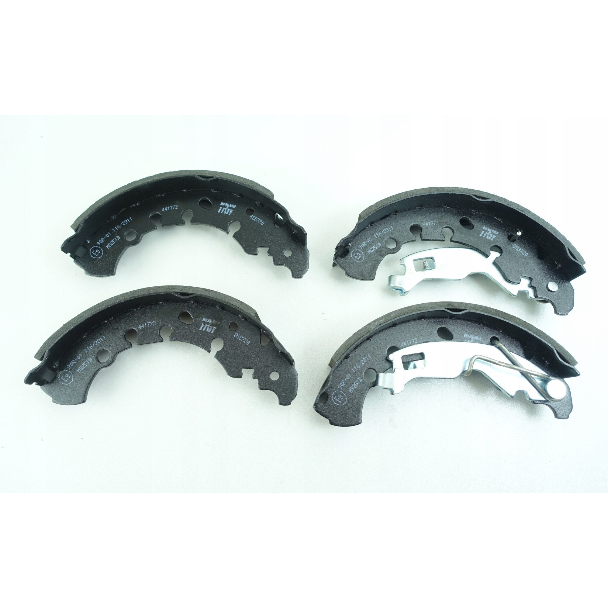Set saboti frana spate, Trw, MCS853, pentru Kawasaki EL 252 97
