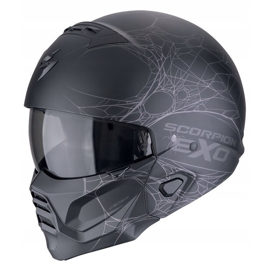 Viziera neagra casca model Ghost – Ghost X Caberg (A7979DB