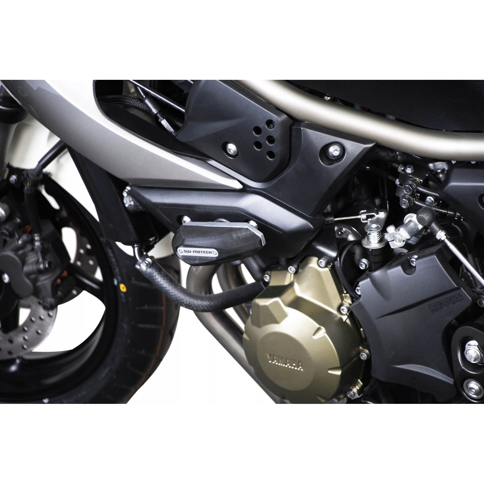 Crash Pad SW-Motech pentru Yamaha XJ6/XJ6 Diversion, aluminiu