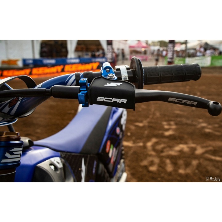 Rsca Racing Лост за съединител SCAR RACING с пълен монтаж, черно/син, за 2T/4T ...