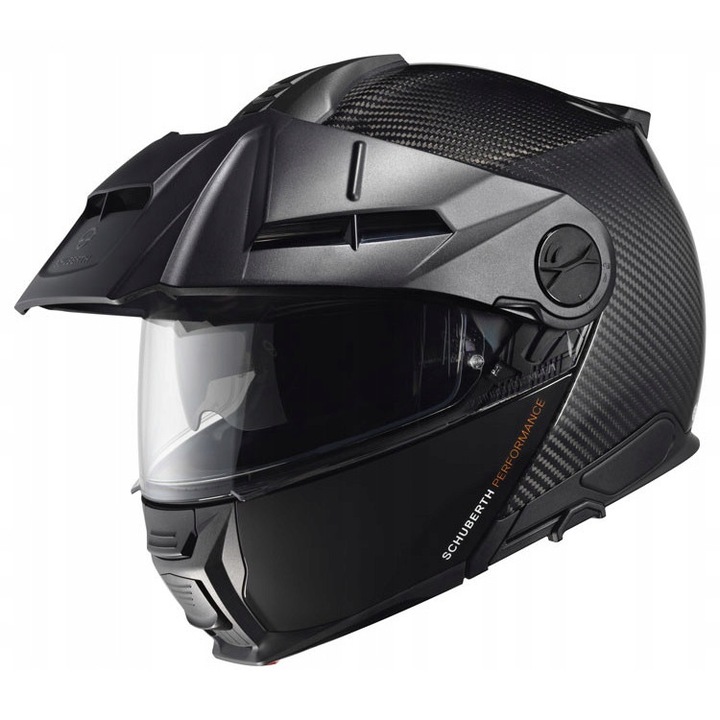 Schuberth E2 Carbon motoros sisak, fekete, 1640g, m-es