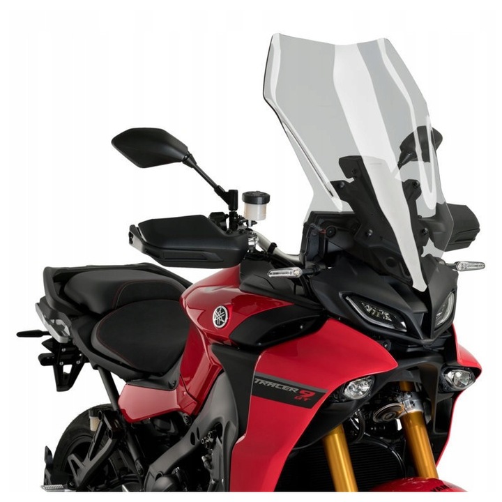 Предно стъкло, PUIG 3762H, леко опушено, 645x445 мм, за Yamaha Tracer 900/9/GT 2018-2024