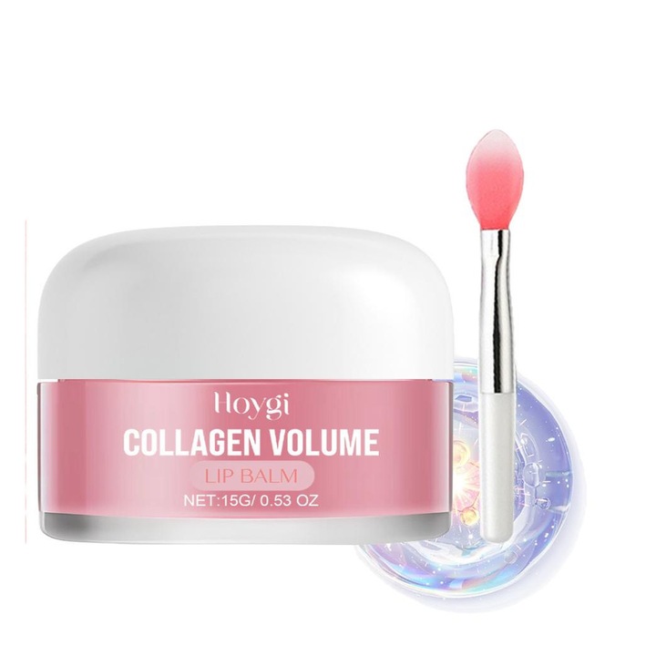 Balsam de buze hidratant, Hoygi, formula delicata, hidrateaza in profunzime si mentine buzele moi si netede, 3 bucati