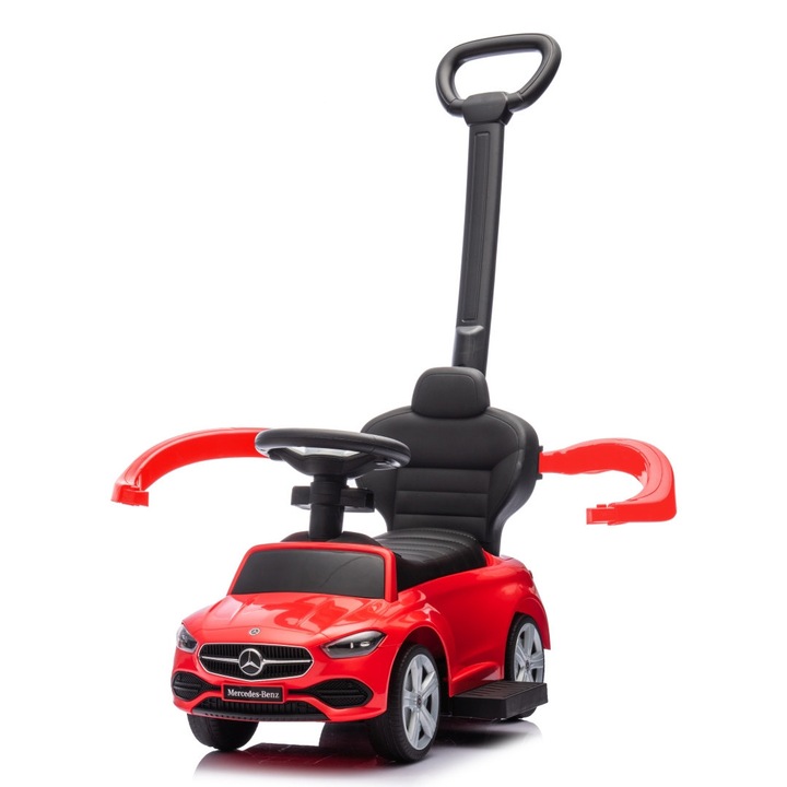 Masina Milly Mally Mercedes C-Class, rosu, 12-36 luni, cu sunete