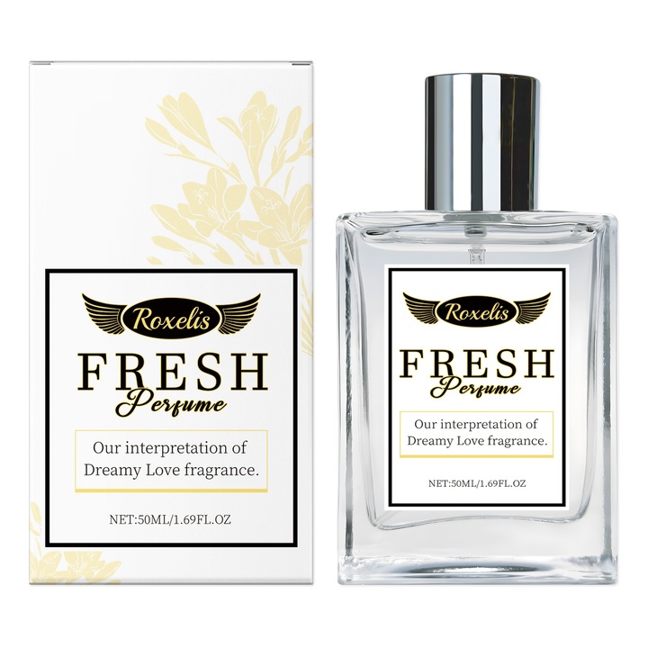 Roxelis Ylang Ylang unisex parfüm, ylang-ylang és rózsa aromákkal, 1 db