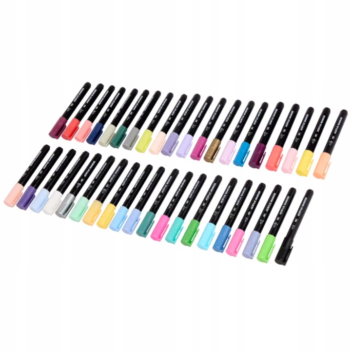 CARDSPLITTER akril markerek 40 darabos készlet többszínű