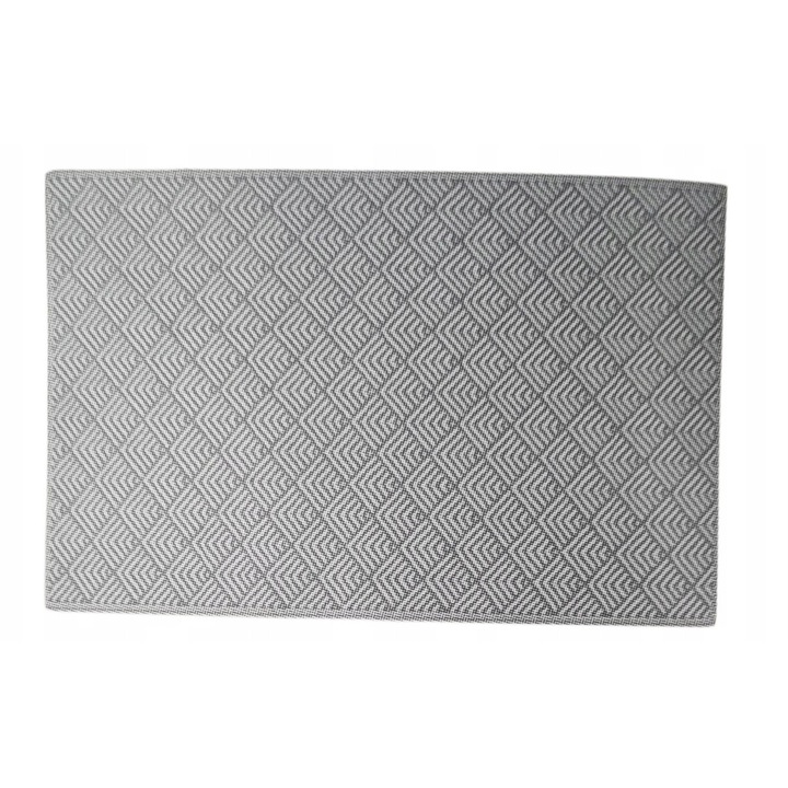 Градински килим CARDSPLITTER, полипропилен, ромбове, лилаво-бял, 120x180 см