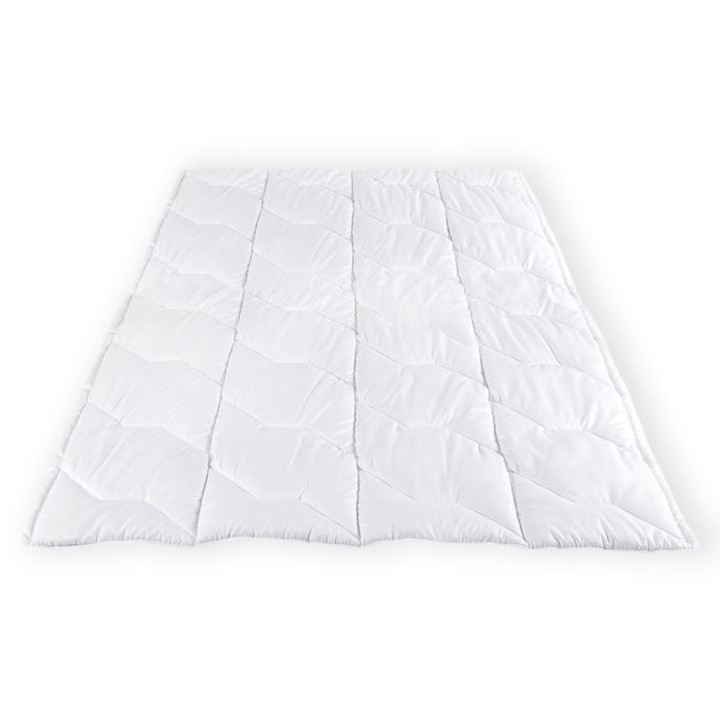 Pilota antialergica AMW, Microfibra, 200x220cm, Alb, 1,00kg