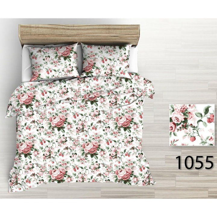 Калъфка за възглавница Karo 50x60см, многоцветна, 100% памук, с цип