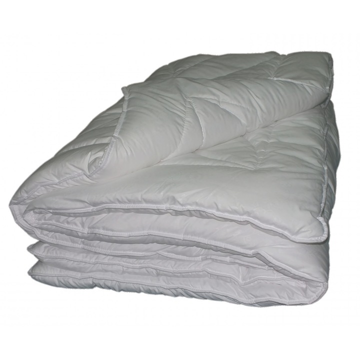 Karo antiallergén paplanhuzat 160x200cm, szürke, szilikon szálas töltettel