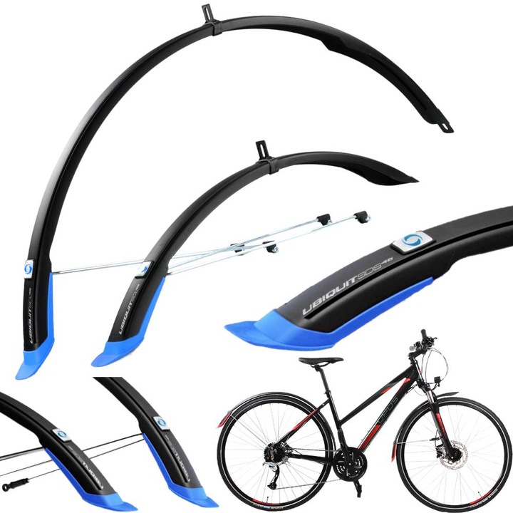 Aparatori bicicleta UBIQUIT 28'', Simpla, 45mm