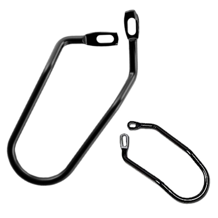 Капак на скоростния лост, Sport Cross, 130x70 мм, черен, стомана, 2-болтов монтаж