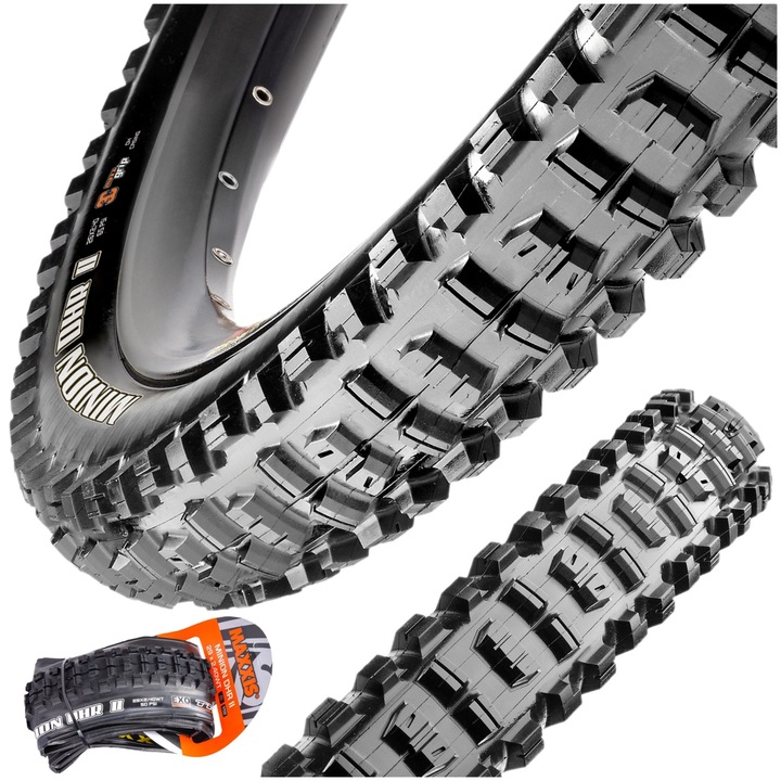 Anvelopa bicicleta set 27,5x2,40WT Maxxis Minion DHR II EXO/TLR Tubeless Ready