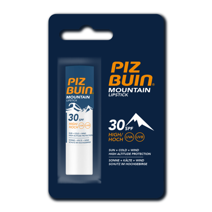 Balsam de buze SPF 30, Piz Buin Mountain, 4.9 gr