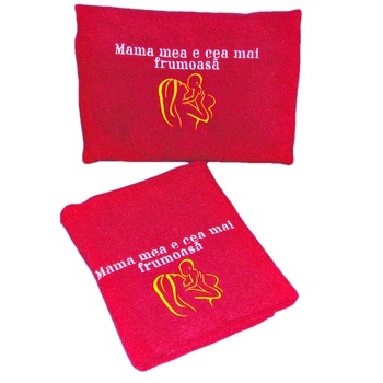 Set paturica+ perna brodata  Set paturica+ perna brodata