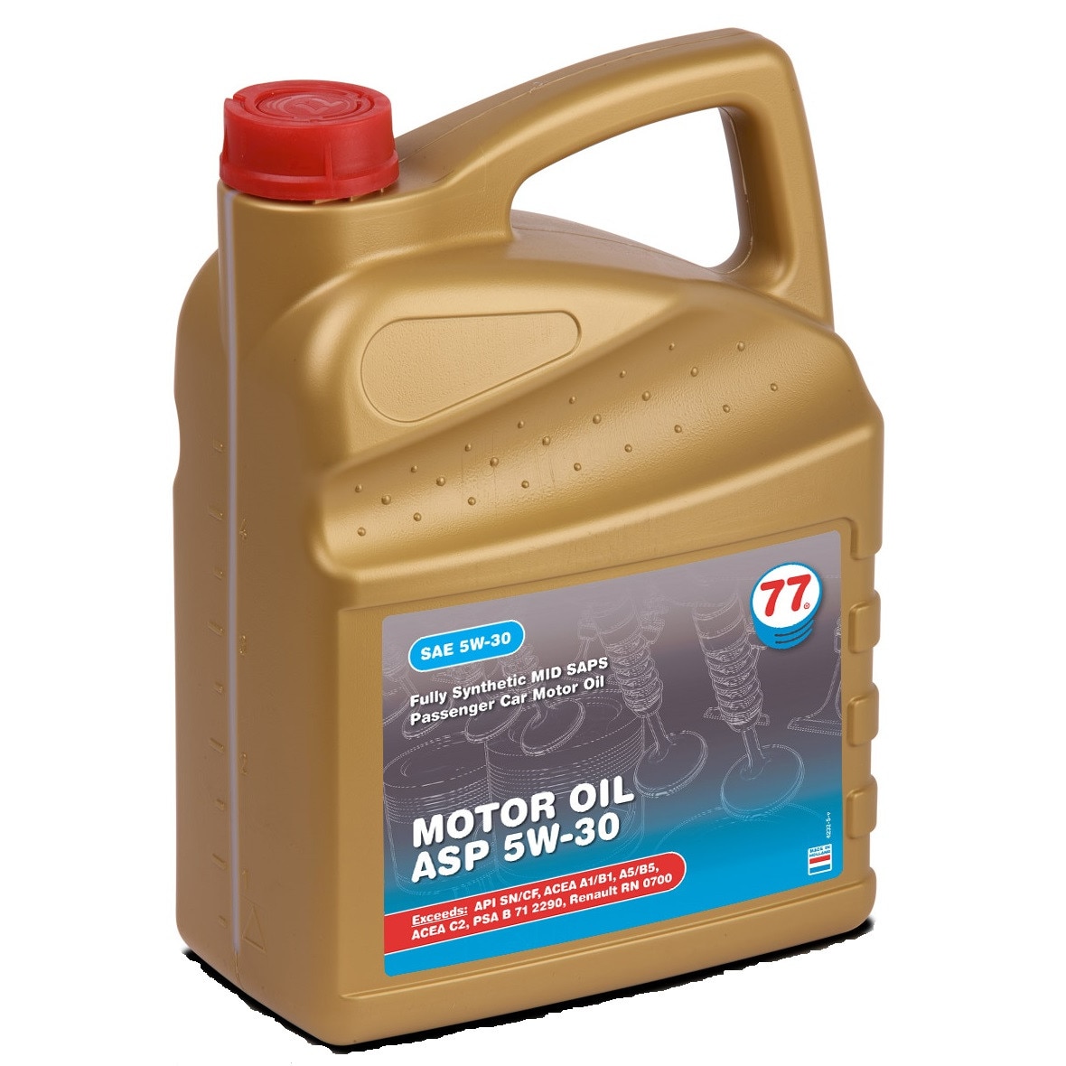 Motor Oil Synpower XL-III C3 5W30 4+1L, Valvoline - Passenger car fully  synthetic motor oils