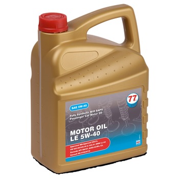 Ulei motor 77 Lubricants LE 5W-40, 4 L Ulei motor 77 Lubricants LE 5W-40, 4 L