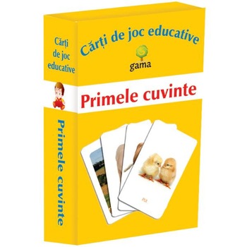 Primele cuvinte - Carti de joc educative Primele cuvinte - Carti de joc educative