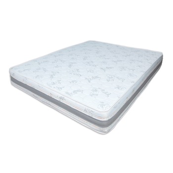 Saltea de pat cu plasa de arcuri si 2,5 cm de spuma, cu fete din bumbac 70/130/24 Saltea de pat cu plasa de arcuri si 2,5 cm de spuma, cu fete din bumbac 70/130/24