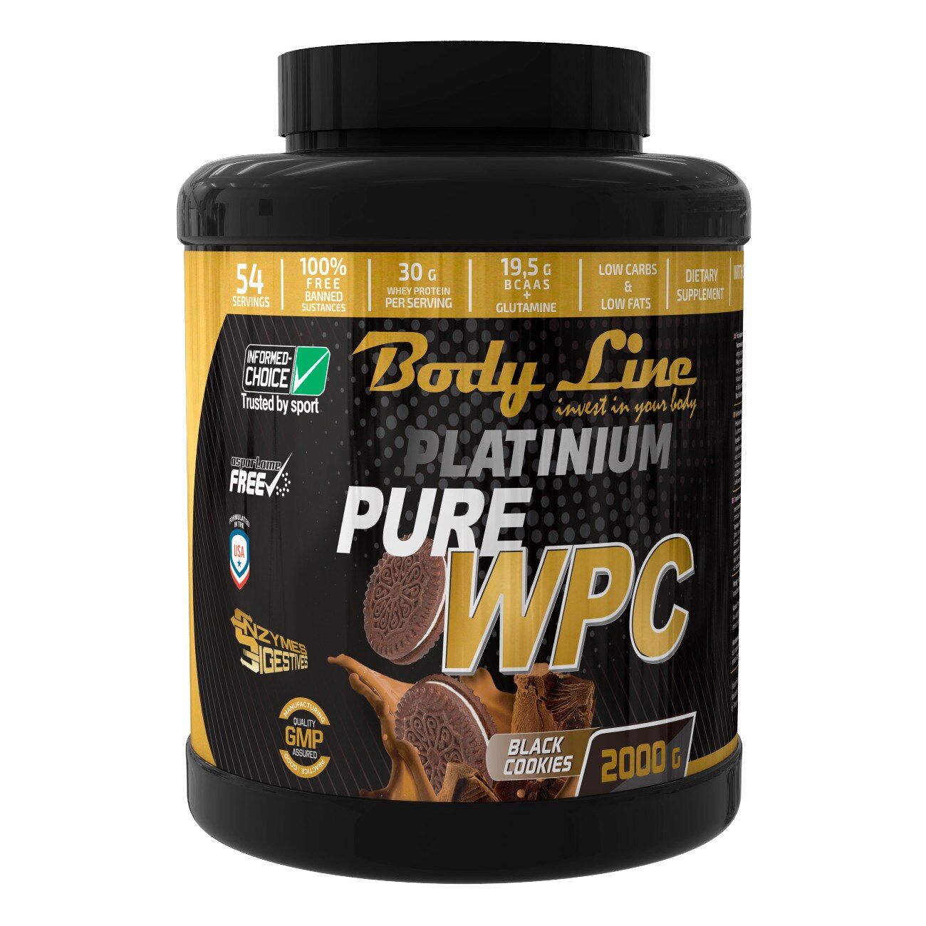 Supliment nutritiv PLATINIUM PURE WPC /-/ proteina din zer