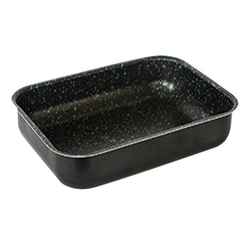 Tava FRIGERELLA STONE 25x19x5cm strat non-aderent neagra Tava FRIGERELLA STONE 25x19x5cm strat non-aderent neagra