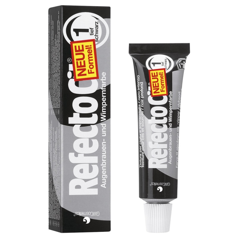 Vopsea gene si sprancene RefectoCil - Pure Black Nr.1